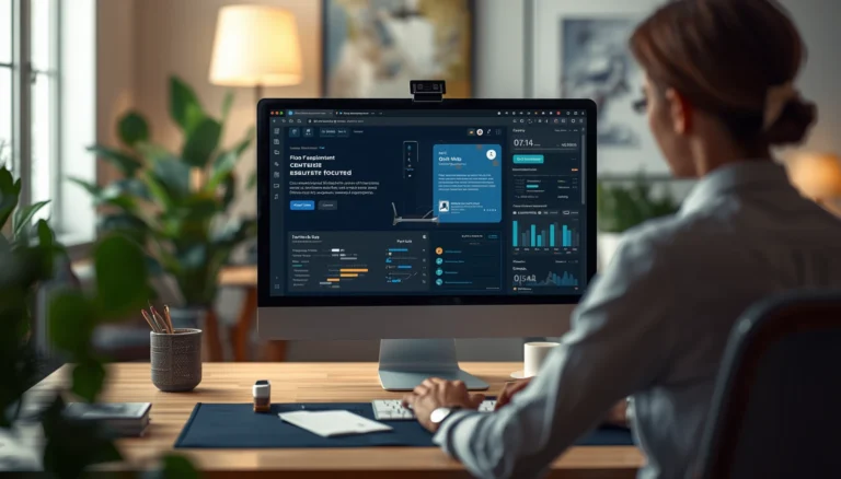 Modern AI Website Design