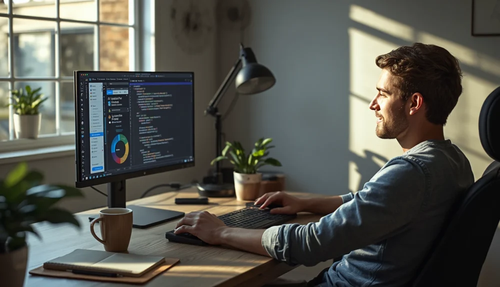 AI web coding